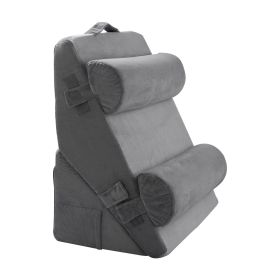 Orthopedic Bed Wedge Pillow 4 Pcs Adjustable for Back Leg Neck Sleep GERD