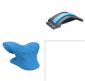 Multifunctional Manual Six-wheel Neck Massager Massage Relieve Roller Massage Tool (Option: Set2)